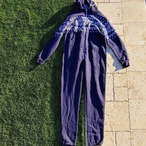 Skylinewears | NWT Diamond Pattern Hooded Onesie